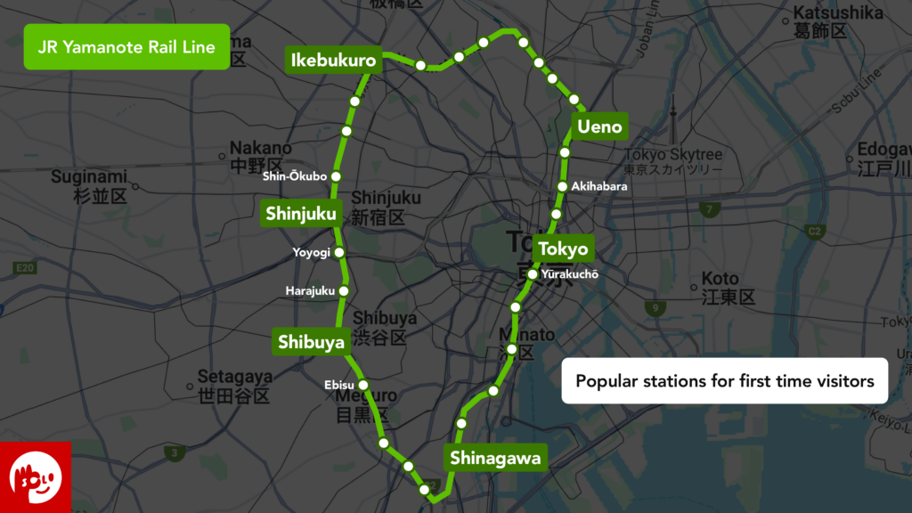 JR Yamanote Rail Line