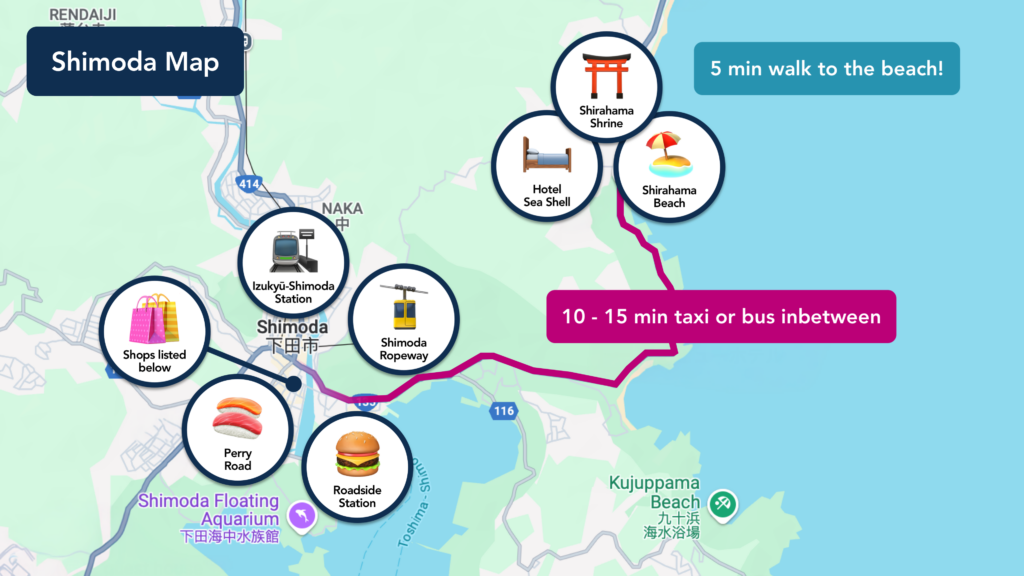 Shimoda Map