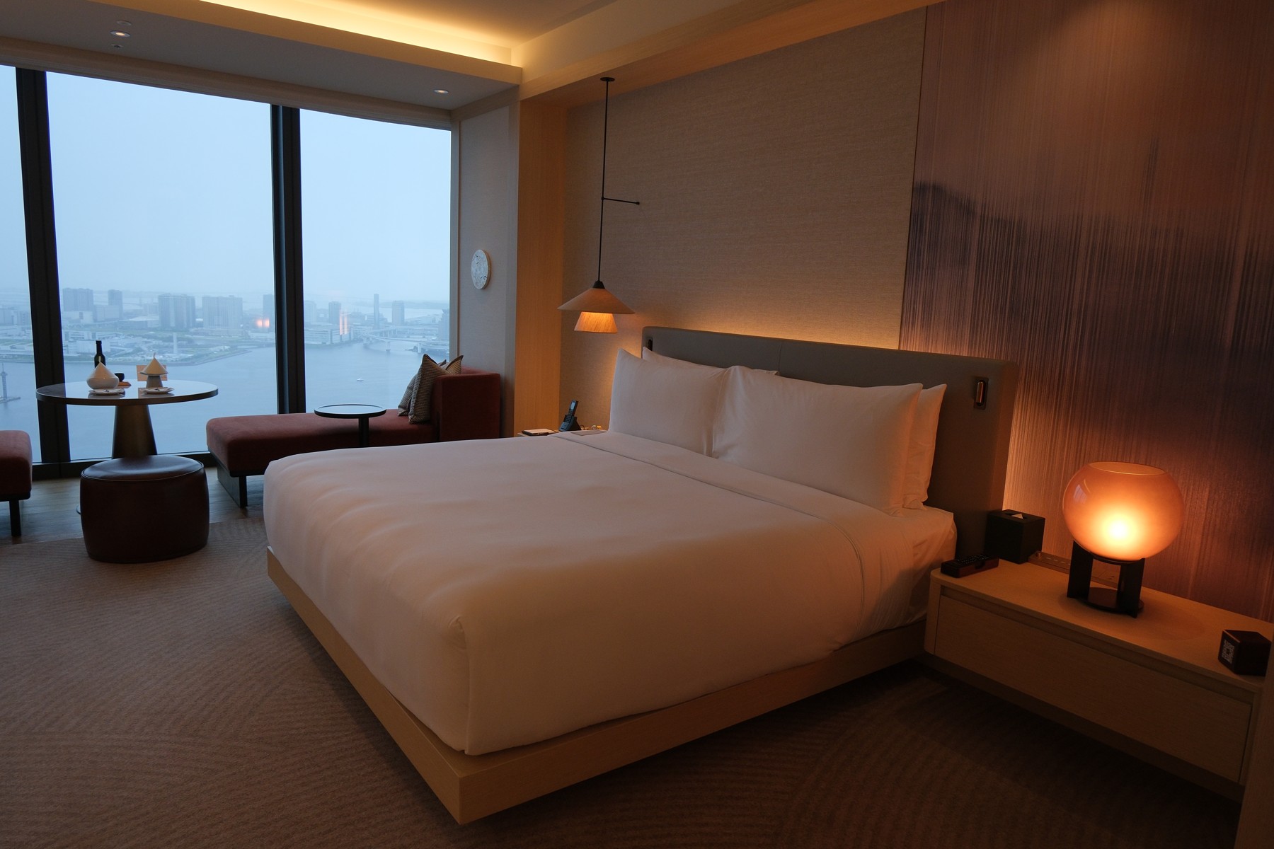 Our room at Fairmont Tokyo