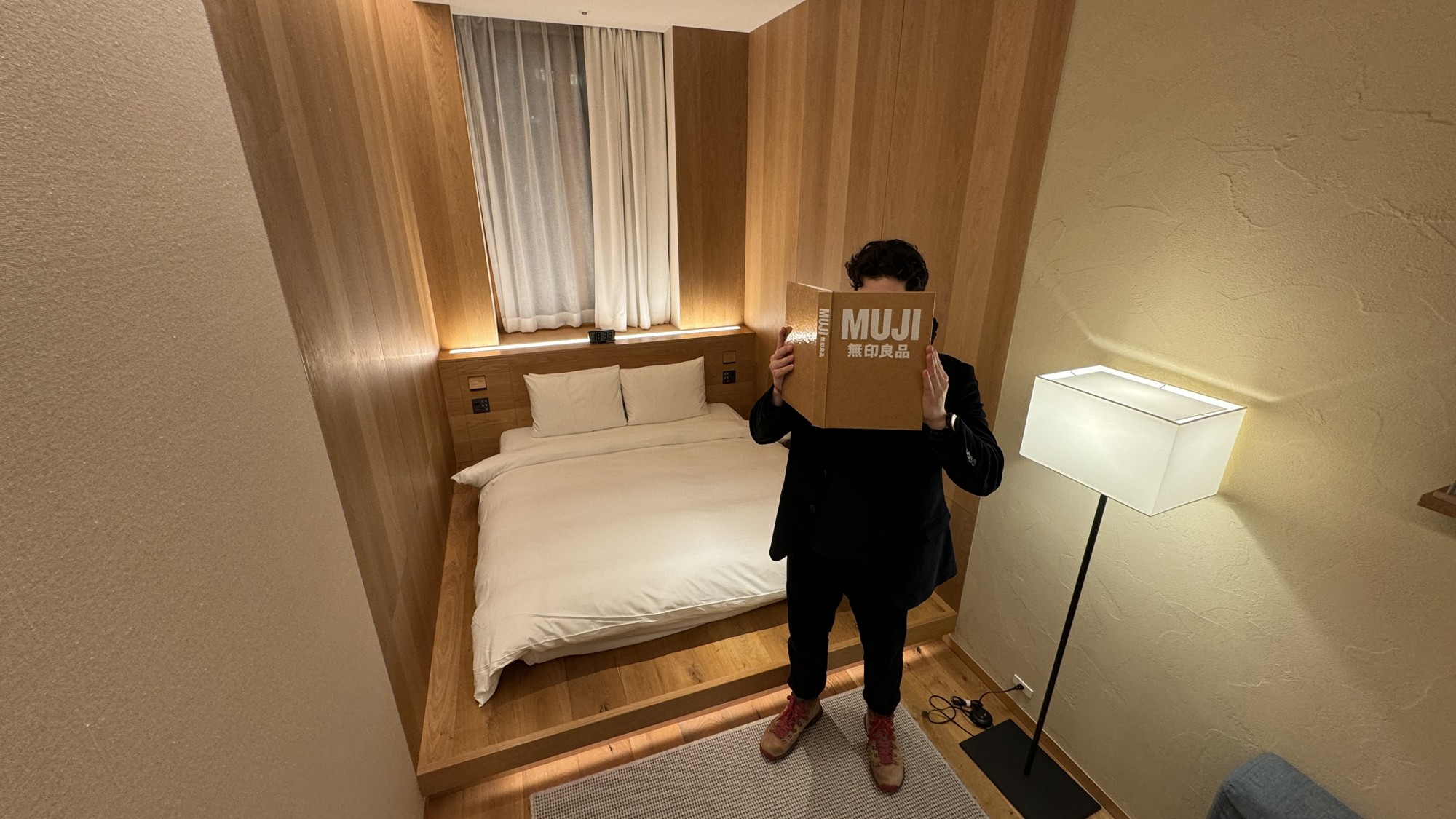 Our room at MUJI HOTEL GINZA